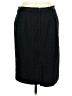 Albert Nipon 100% Polyester Solid Black Formal Skirt Size 8 - photo 2