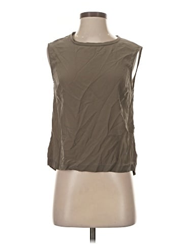 Poetry Sleeveless Silk Top (view 1)
