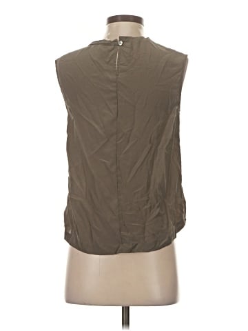 Poetry Sleeveless Silk Top (view 2)