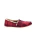 TOMS Plaid Burgundy Red Flats Size 8 1/2 - photo 1