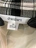 DressBarn Plaid Ivory Blazer Size XL - photo 6