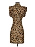 Zara Animal Print Brown Cocktail Dress Size XS - photo 2