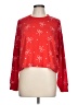 American Eagle Outfitters Stars Red Pullover Sweater Size L - photo 1