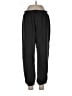 perfectwhitetee 100% Cotton Solid Black Track Pants Size L - photo 1