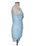 Shein Blue Cocktail Dress Size 6 - photo 4