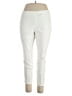 Context Solid Ivory Casual Pants Size 1X - photo 1