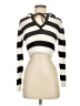 Zara Stripes Ivory Pullover Sweater Size S - photo 1