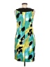 AGB Animal Print Green Cocktail Dress Size 6 - photo 2