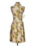 Tory Burch Tropical Gray Yellow Cocktail Dress Size XS - photo 2