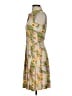 Tory Burch Tropical Gray Yellow Cocktail Dress Size XS - photo 5