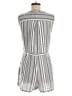 Universal Thread 100% Cotton Stripes Gray Romper Size M - photo 2