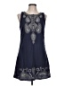 Assorted Brands Paisley Blue Casual Dress Size L - photo 1
