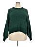 Arula 100% Polyester Solid Green Pullover Sweater Size XXL (estimated) - photo 1