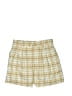 Full Tilt Plaid Yellow Shorts Size S - photo 1