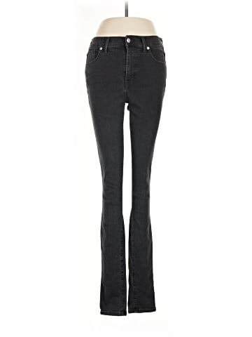 Madewell Taller 9" High-Rise Skinny Jeans in Lunar (view 1)