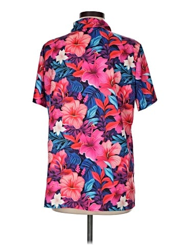 Unbranded Short Sleeve Button-Down Shirt (view 2)