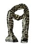 Liz Claiborne Animal Print Green Brown Scarf One size - photo 1