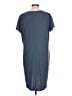L.L.Bean Solid Gray Casual Dress Size Lg R - photo 2