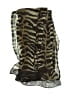 Liz Claiborne Animal Print Green Brown Scarf One size - photo 2