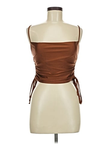 Papaya Sleeveless Blouse (view 1)