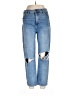 Whetherly Hearts Blue Jeans Size 32 waist - photo 1