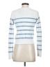 Bailey 44 Stripes White Turtleneck Sweater Size XS - photo 2