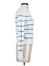 Bailey 44 Stripes White Turtleneck Sweater Size XS - photo 4