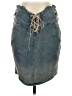 Venus Blue Denim Skirt Size 2 - photo 1