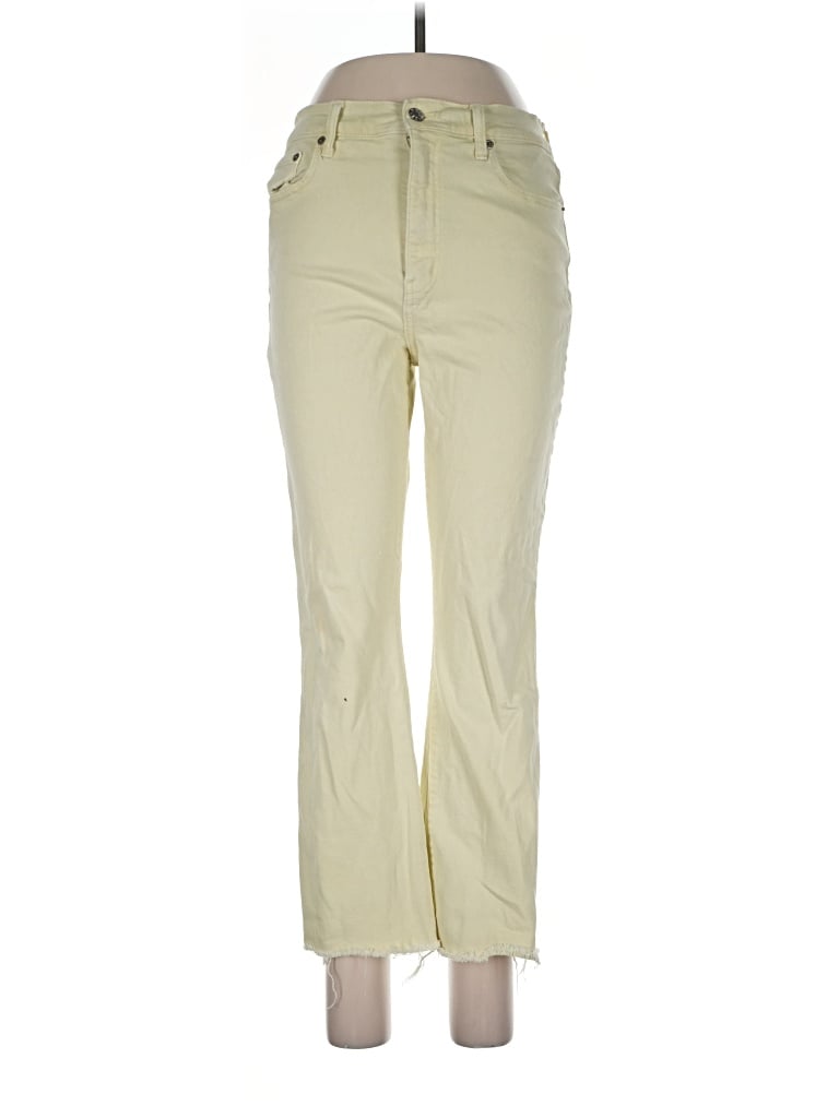 Pre-owned Daze Jeans In Yellow