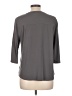 Ellen Tracy Gray 3/4 Sleeve Blouse Size L - photo 2