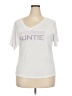Bella White Active T-Shirt Size 2X - photo 1