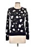 Les Serein Floral Black Pullover Sweater Size L - photo 1