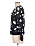 Les Serein Floral Black Pullover Sweater Size L - photo 5