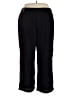 Rachel Zoe 100% Polyester Solid Black Casual Pants Size 3X - photo 2