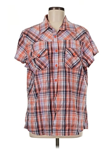 Natural Reflections Short Sleeve Button-Down Shirt (view 1)