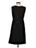 L.L.Bean Solid Black Casual Dress Size Sm R - photo 2