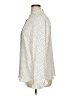 Talbots 100% Polyester Polka Dots Ivory Long Sleeve Blouse Size XL - photo 5