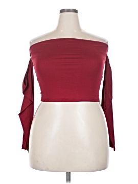 Shein Curve Long Sleeve Top