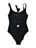 J.Crew Solid Black One Piece Swimsuit Size 0 - photo 2