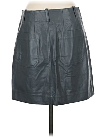 Maeve by Anthropologie Faux Leather Skirt (view 2)