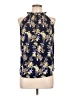 Always Indigo Blue Sleeveless Blouse Size L - photo 1