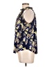Always Indigo Blue Sleeveless Blouse Size L - photo 5