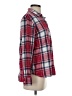 Gap Outlet Plaid Red Long Sleeve Button-Down Shirt Size S - photo 4