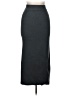 Splendid Solid Gray Formal Skirt Size M - photo 1
