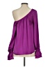 Ramy Brook 100% Polyester Purple 3/4 Sleeve Blouse Size S - photo 2