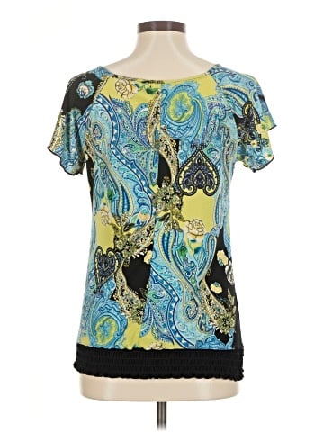 Carole Little Short Sleeve Blouse (view 2)
