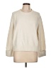 Abercrombie & Fitch Solid Ivory Pullover Sweater Size L - photo 1