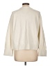 Abercrombie & Fitch Solid Ivory Pullover Sweater Size L - photo 2