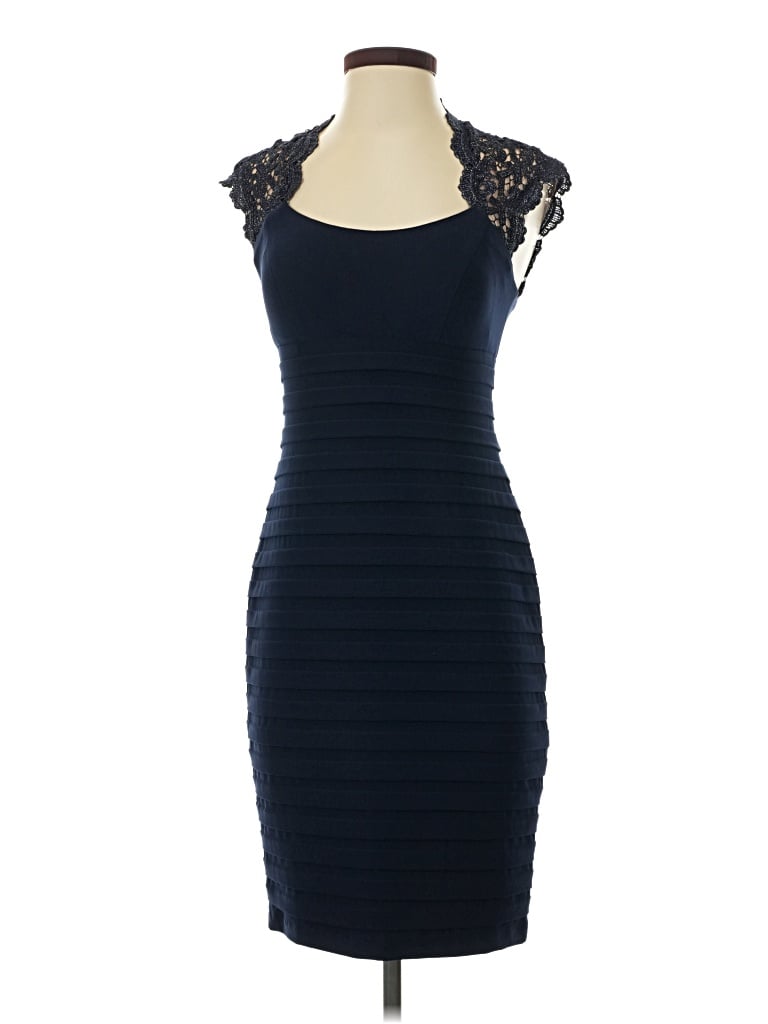 Pre-owned Xscape Cocktail Dress In Blue