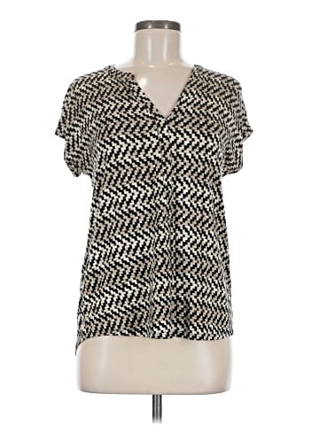 Dana Buchman Short Sleeve Blouse (view 1)